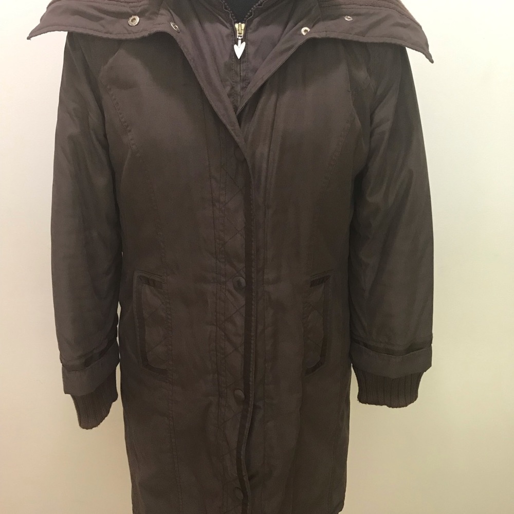 Ultra soft lightweight brown comfortable coat.